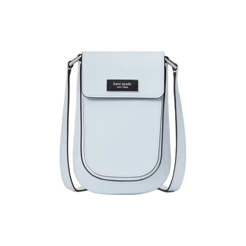 Kate Spade Sam Brushed Leather Wallets Shoulder Bag Crossbody Bag Women's Watercolor Blue-0