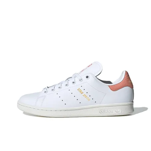 Adidas Originals Stan Smith Skateboard Shoes Women's Low-Top White/Orange