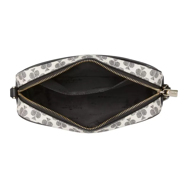 Kate Spade PVC Shoulder Bag, Crossbody Bag Mini Women's Black-3