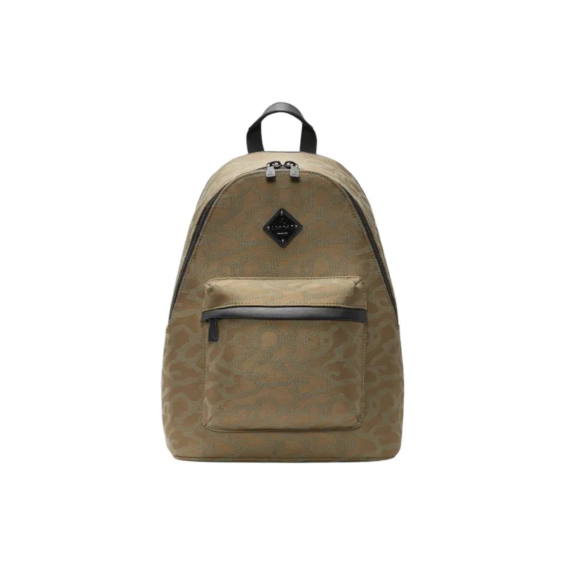 Jordan Polyester Backpack Regular Men's Light Olive Yellow-0