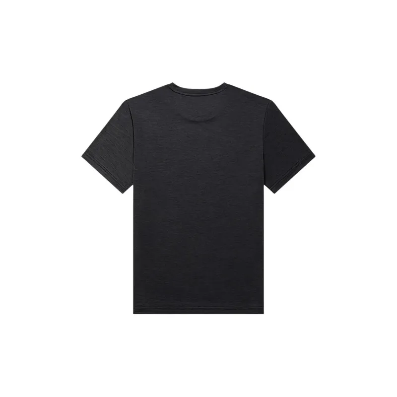 PEAK T Shirt Men's Black Heather Gray-1