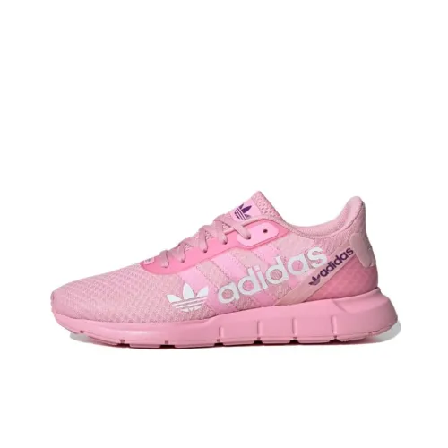 Adidas Originals Swift Run RF Wear-Resistant Coverage Low-Top Running shoes parts Women's Peach Pink