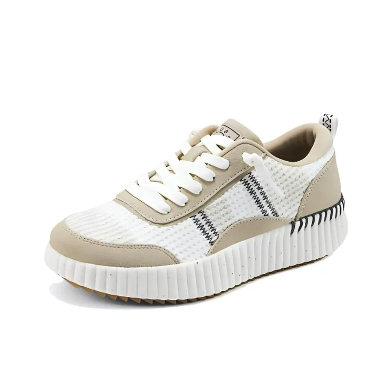 Skechers Bobs Cushioning Wear-Resistant Low-Top Casual Shoes Women's Natural-2