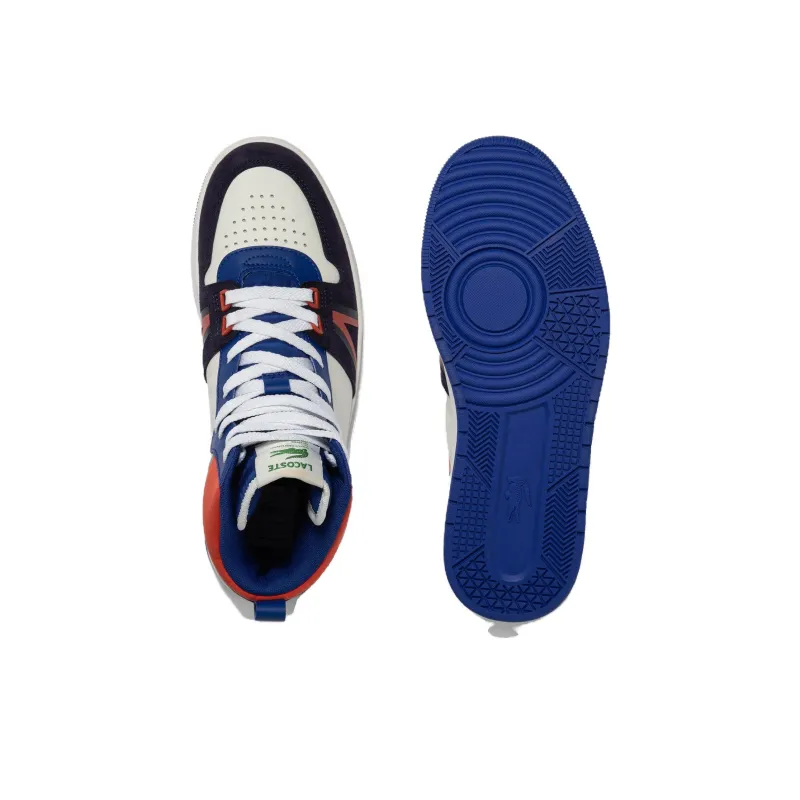 LACOSTE Skateboard Shoes Men's White Blue Black-4