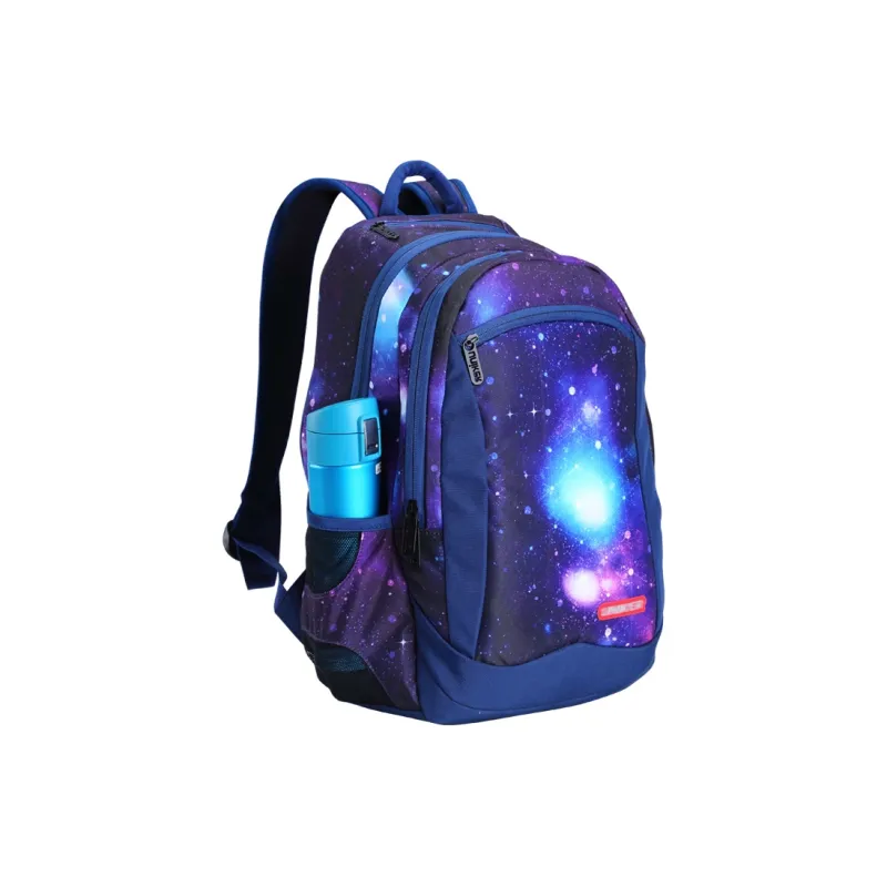 Uniker Polyester Backpack Medium Size Unisex Multicolor-0