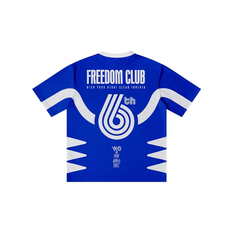 YKHD Soccer Jerseys Unisex Blue-1