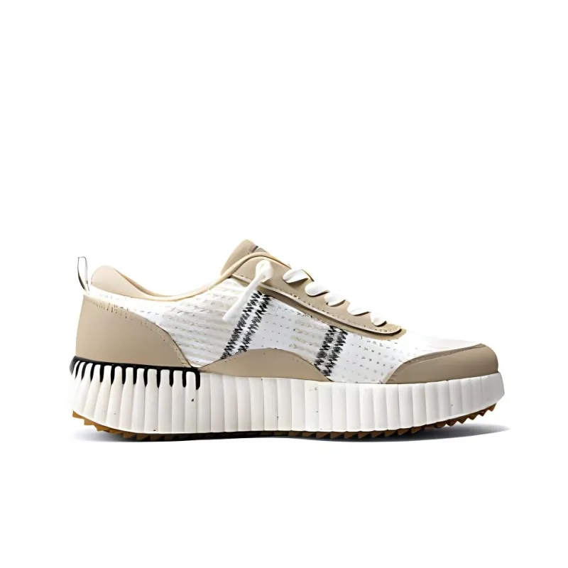 Skechers Bobs Cushioning Wear-Resistant Low-Top Casual Shoes Women's Natural-1