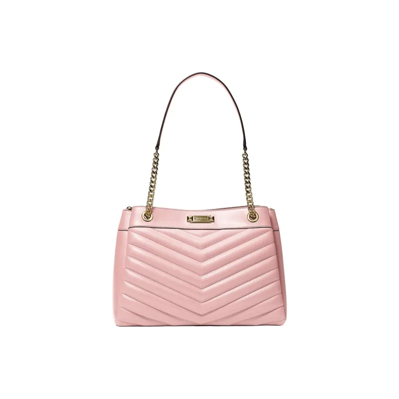 MICHAEL KORS Whitney Polyurethane Single Handbag Medium Size Women's Blush Pink-0
