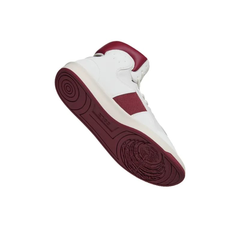 EQLZ EQUALIZER 1970 Lightweight High Top Vintage Basketball Shoes Unisex Campus Red-1