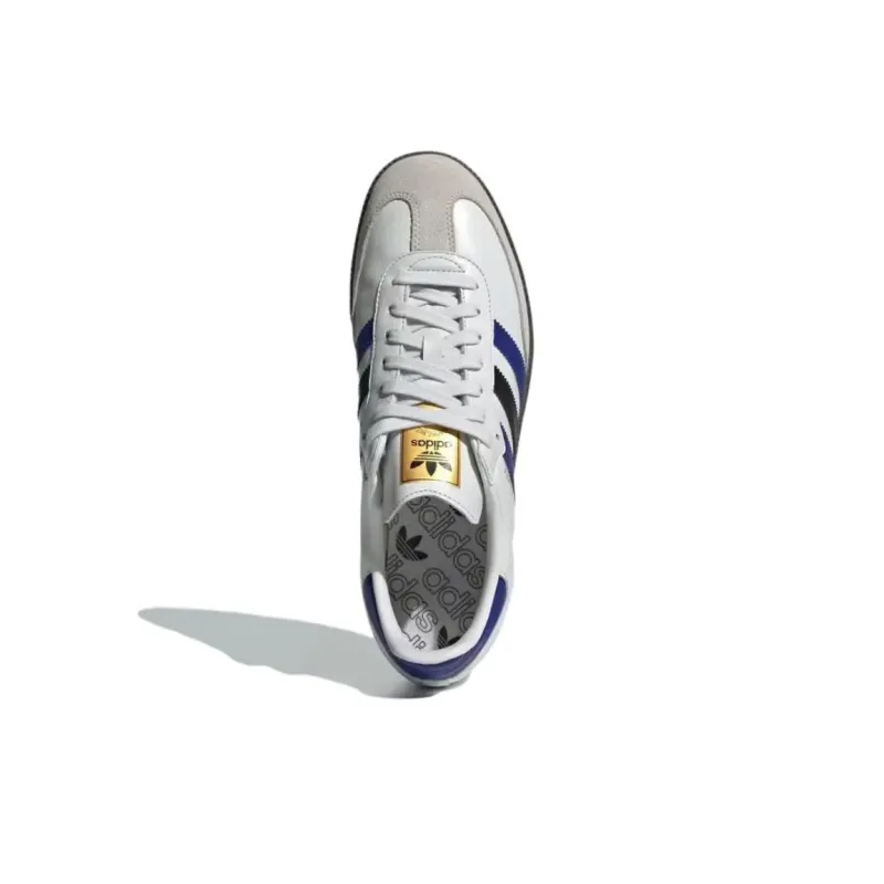 Adidas Samba Og Crystal White Active Blue Black-4