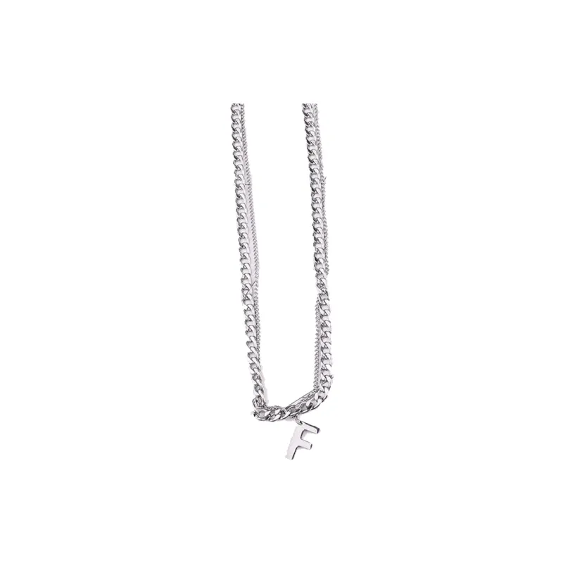 IOTS Silver Plated Necklaces Unisex-5