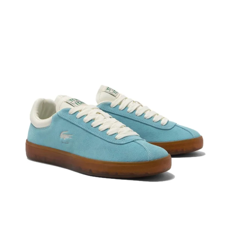 LACOSTE Low Top Skateboard Shoes Women's Blue-2