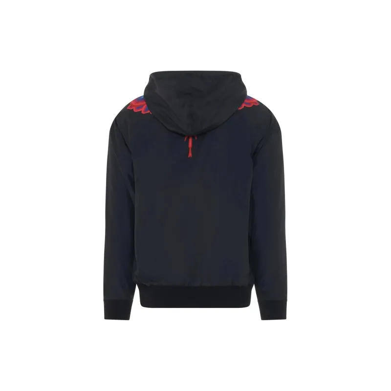 Marcelo Burlon Curved Wings Print Hoodie-1