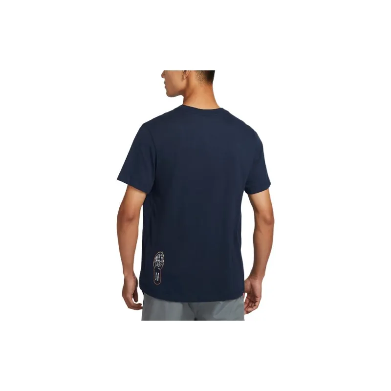 Nike T Shirt Men's Obsidian Color-1