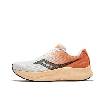 Saucony Low-Top Running Shoes Men's White Orange Black