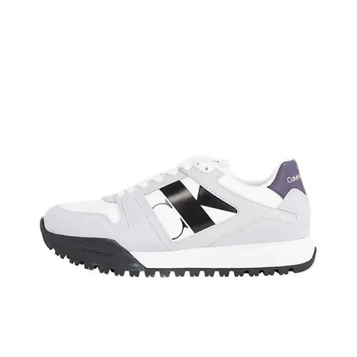 CKJ calvin klein KLEIN JEANS Low-Top Casual Shoes Women's Gray White