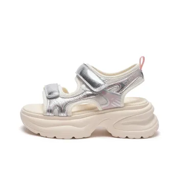 Hotwind Strap Sandals 6cm Women's Silver