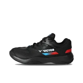 VICTOR Durable Breathable Low-Top Badminton Shoes Unisex Black