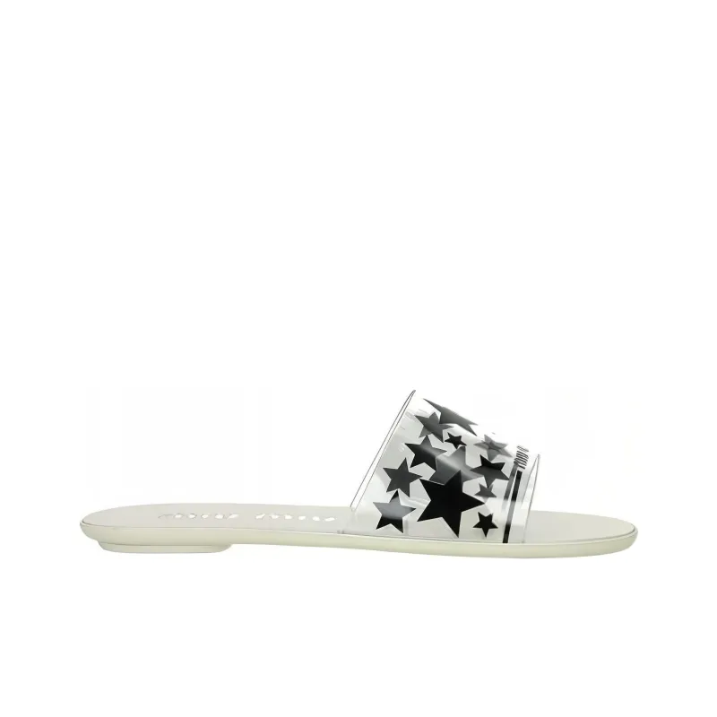 MIU MIU Slide Slippers Women's Black-1