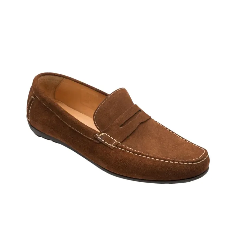 LOAKE Goodwood Loafers Men's Brown-2
