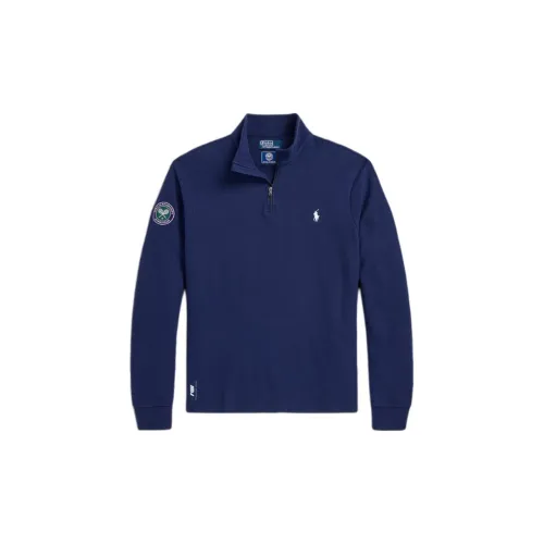 Polo Ralph Lauren Sweatshirts Men Elegant Dark Blue