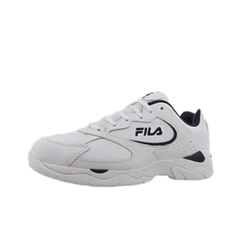 FILA Cushioning Wear-Resistant Low-Top Shoes Men's White