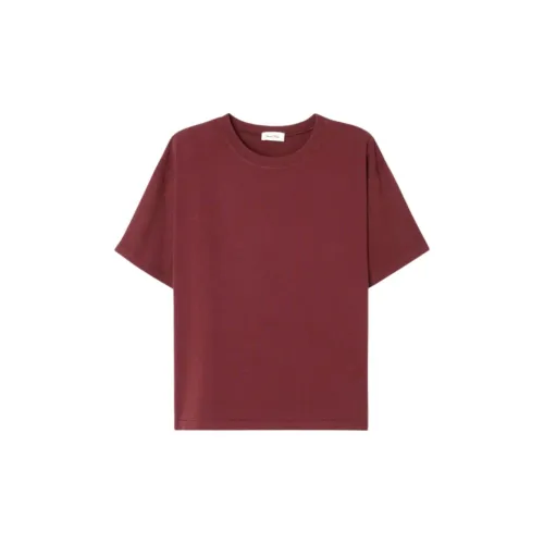 AMERICAN VINTAGE A.M T-Shirts Women's Bordeaux Burgundy