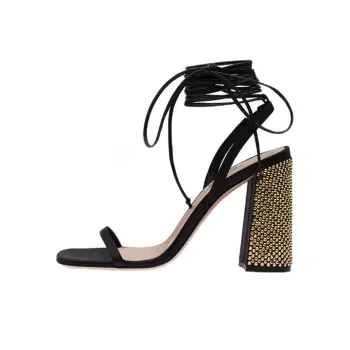 MIU MIU Strap Sandals Women's Black