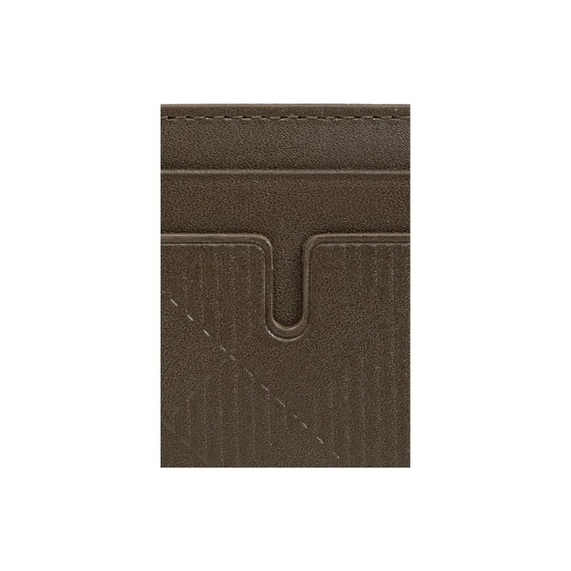 Burberry Check-pattern Leather Card Holder-4