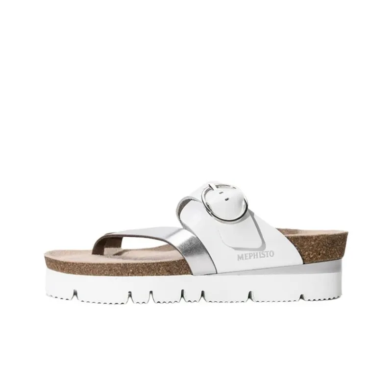 MEPHISTO Rubber Sole Slip-Resistant Flip Flops Women's-6