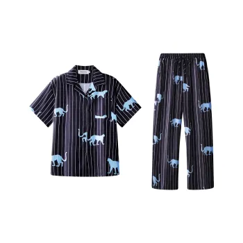 Wabi Town Pajama Set Women's Black