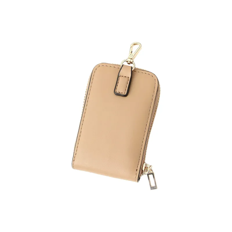 GUESS Polyurethane Crossbody Bag Shoulder Bag Mini Women's Beige-4