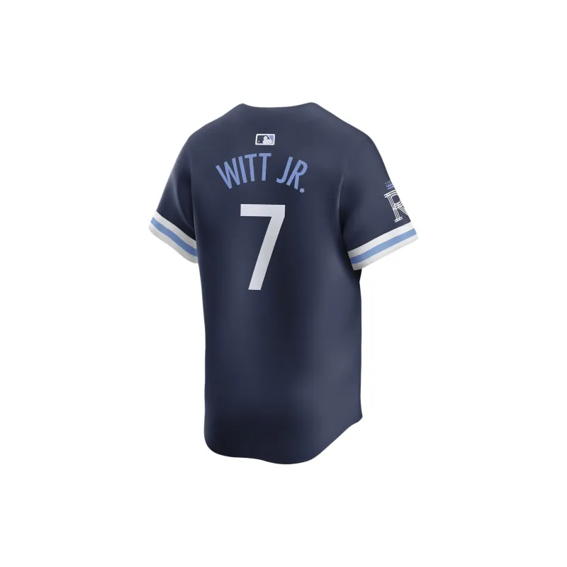 Nike Bobby Witt Jr. Kansas City Royals City Connect Men's Nike Dri FIT Adv Mlb Limited Jersey-1