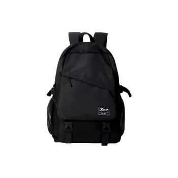 XTEP Polyester Backpack Regular Unisex Black
