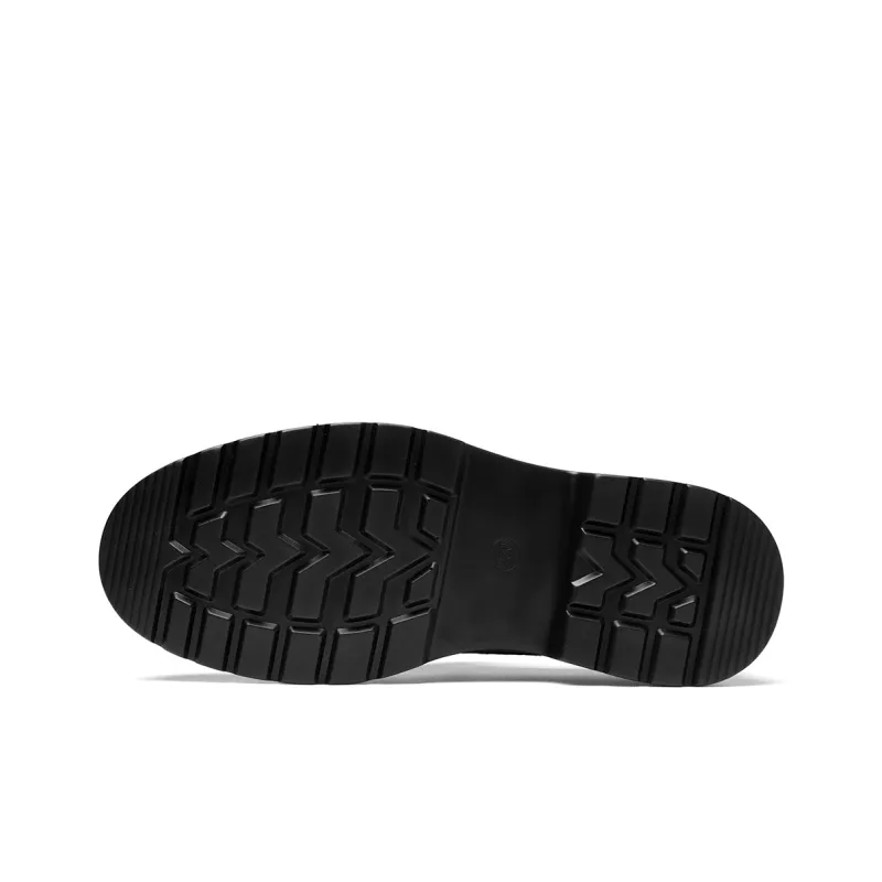 HLA Dress Shoes Men Low Top Black-4