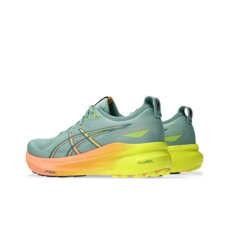 Asics Gel Kayano 31 Paris Light Celadon Safety Yellow-2
