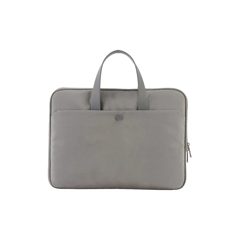 HAWA Polyester Laptop Bag Regular Unisex Black/Gray/Pink-7