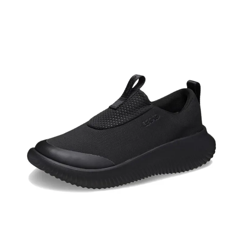 Crocs Non slip Lightweight Low Top Running Shoes Unisex Black-2