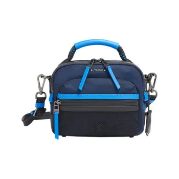 TUMI Voyageur Fabric Handbag Shoulder Bag Crossbody Bag Medium Size Women's Glacier Blue