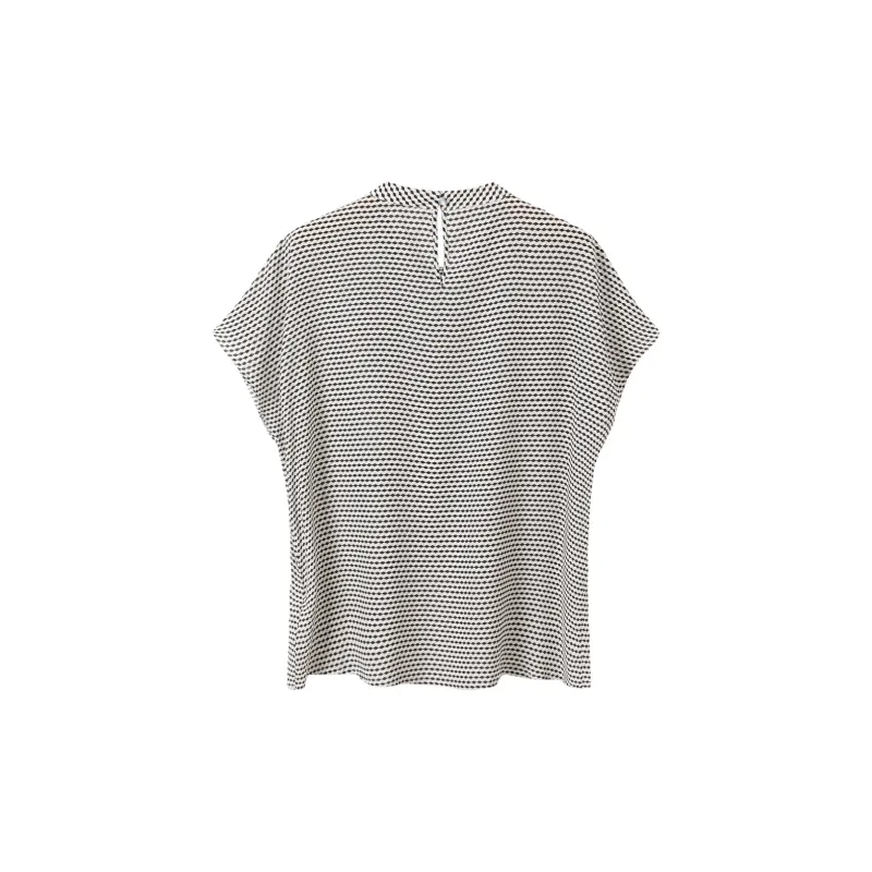 H YXIANG T Shirt Women's Beige Base Block-1