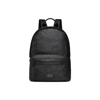 GOLDLION Fabric Backpack Large Size Men's Black