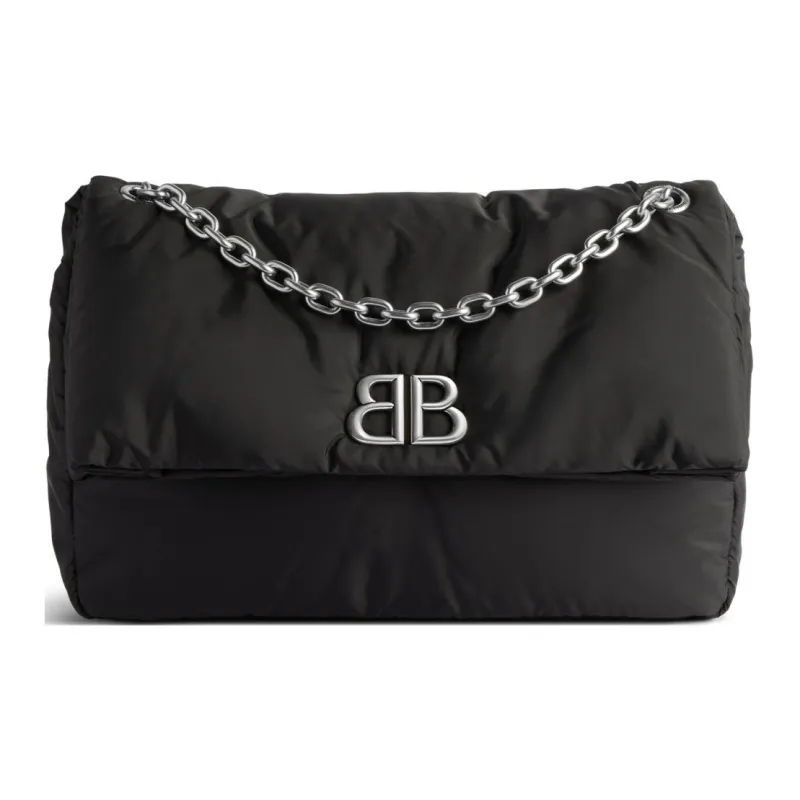 Balenciaga Monaco Chain Medium Shoulder Bag-1