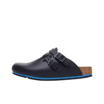 Birkenstock Kay Slip Resistant Wrap toe Slippers Women's Black Narrow Fit