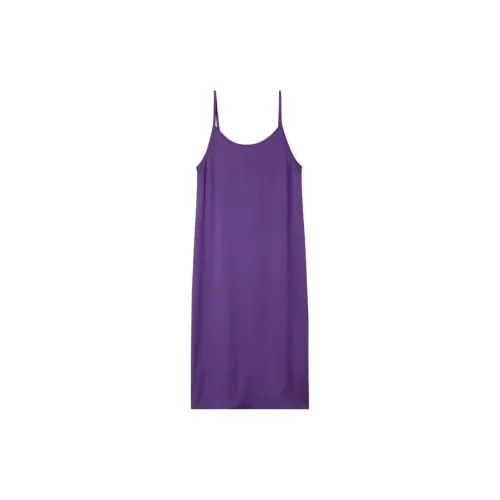 AMERICAN VINTAGE A.M Slip Dresses Women's Neon Purple