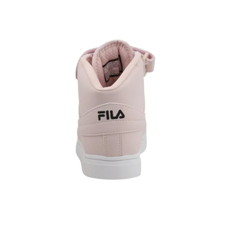 FILA Vulc 13 Shoes Cushioning Wear-Resistant High-Top Skateboard Shoes Women's Pink-3