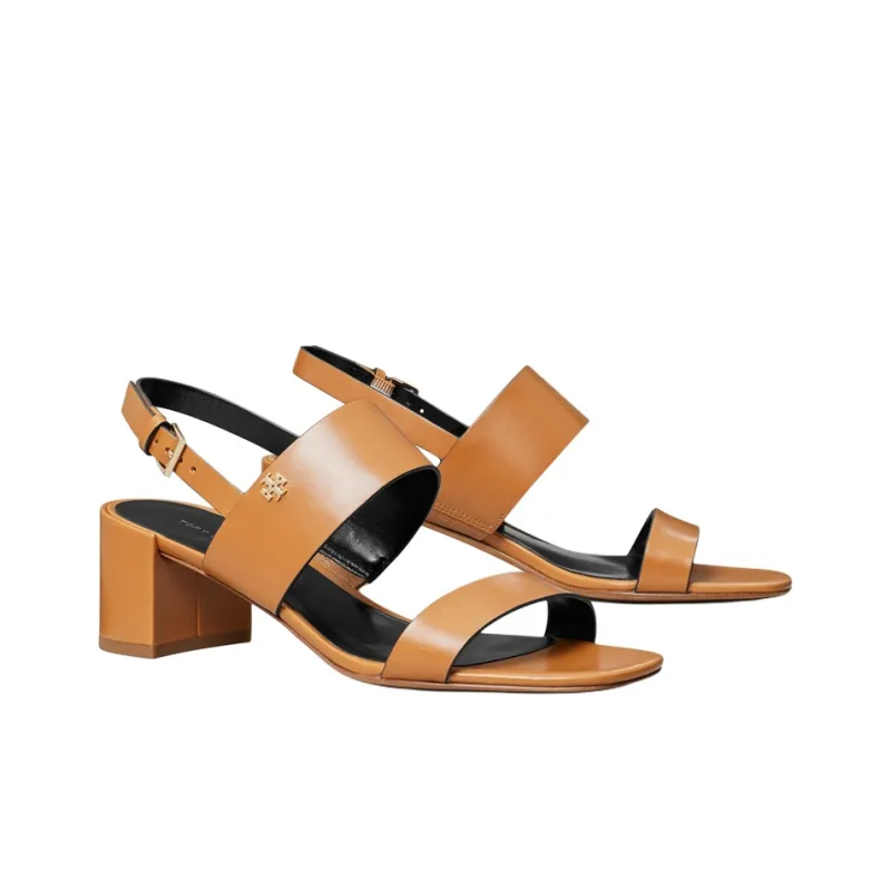 TORY BURCH One Strap Sandals 5cm Women's Brown-2