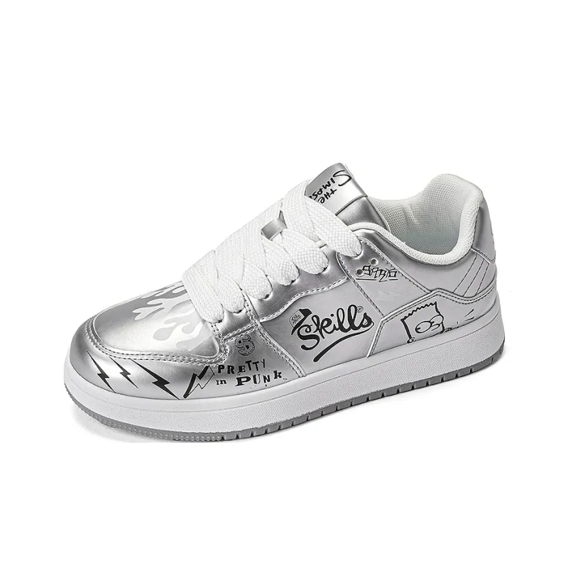 The Simpsons Low Top Skateboard Shoes Unisex-48
