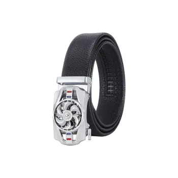 JW Cow Leather Belts Men's 3.8cm