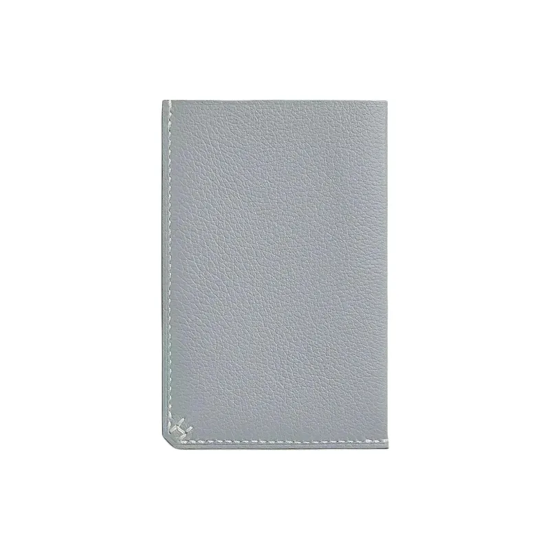 HERMES Evercolor Calfskin Card Holder Men's 8U Bleu Glacier Glacier Blue-0