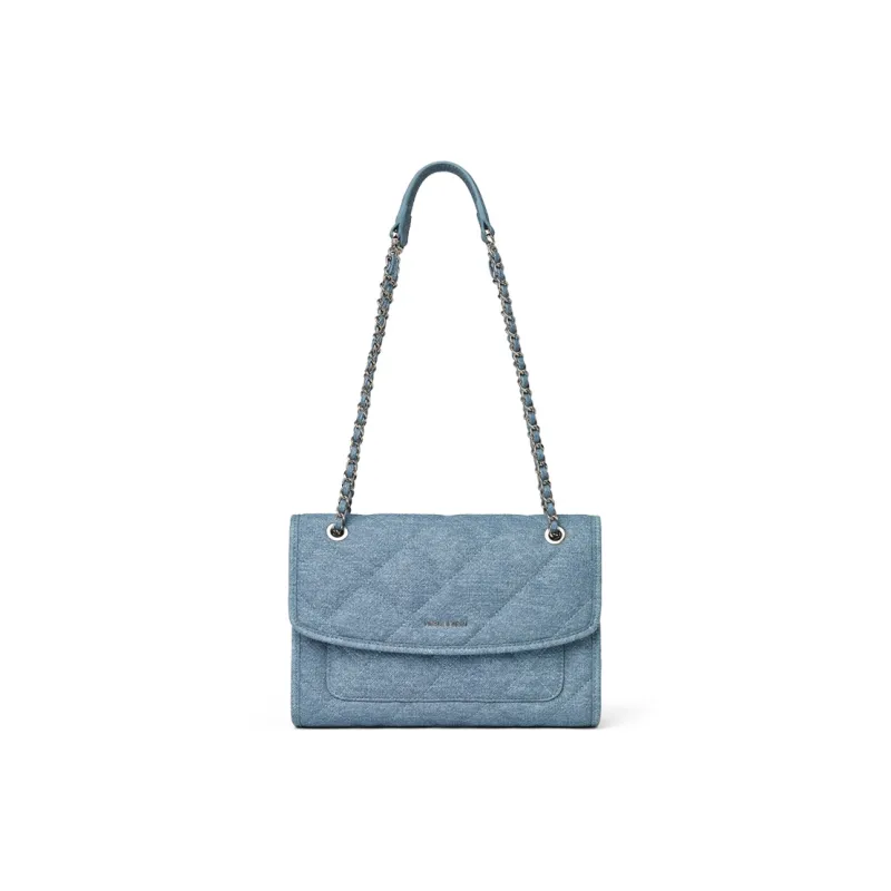 FIEDLE&SISSI Cow Leather Diamond Pattern Bag Shoulder Bag Women's Multicolor-0